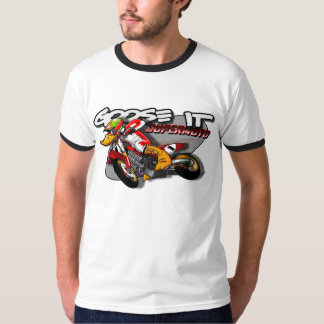 ガチョウそれSUPERMOTOの信号器のTシャツ Tシャツ