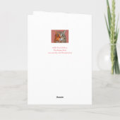 ガチョウとお世辞の誕生日カード カード (裏面)