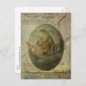 ガチョウとカエルの復活祭の旅 シーズンポストカード (正面/裏面)