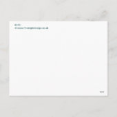 ガチョウとカエルの復活祭の旅 シーズンポストカード (裏面)