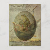 ガチョウとカエルの復活祭の旅 シーズンポストカード (正面)