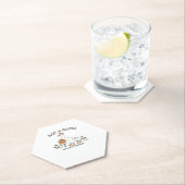 ガチョウとカボチャクラシックのTシャツ ペーパーコースター (インサイチュ)