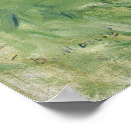 ガチョウと一緒に舟に乗ったモリソトの娘 ポスター (角)