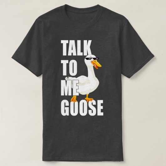 ガチョウに話す5 Tシャツ (デザイン正面)