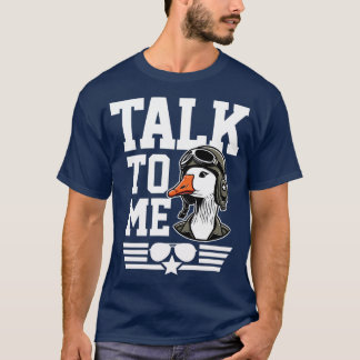 ガチョウに話す Tシャツ