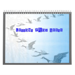 ガチョウのカレンダーからのレッスン カレンダー