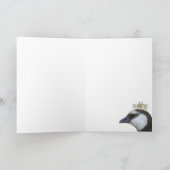 ガチョウのカードをスタンディッシュ カード (内部)