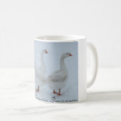 ガチョウのコーヒー・マグ コーヒーマグカップ (正面右)