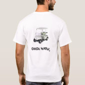 ガチョウのハンター Tシャツ (裏面)