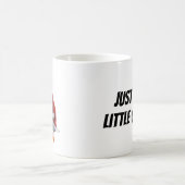 ガチョウの小さな男のミレおもしろいニアル漫画 コーヒーマグカップ (中央)