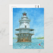 ガチョウの岩の明るい水色 ポストカード (正面/裏面)