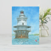 ガチョウの岩の明るい水色 招待状 (スタンド正面)