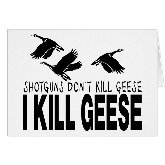 ガチョウの狩り (正面横)