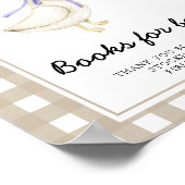 ガチョウの赤ちゃんシャワー – ベビー用の本 ポスター (角)