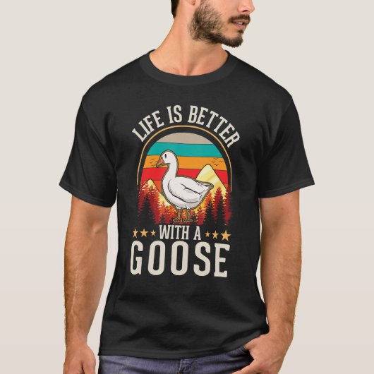 ガチョウの農家 Tシャツ (正面)