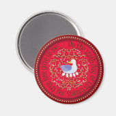 ガチョウの鳴き声 マグネット (正面/裏面)
