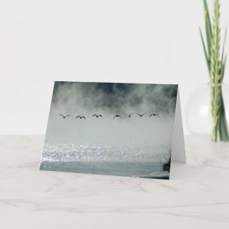 ガチョウは飛行カードを取ります カード