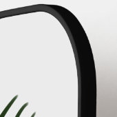 ガチョウモノグラムのスリのパドル ピックルボールラケット (左詳細)