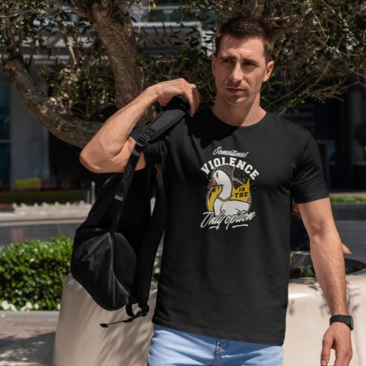 ガチョウ動物 Tシャツ