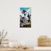 ガチョウ間抜けのポスタ間抜けー ポスター (キッチン)