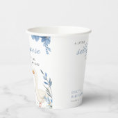 ガチョウ間抜けの子の赤ちゃん 紙コップ (左)