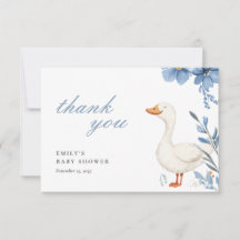 ガチョウ間抜けの小男の子のシャワー