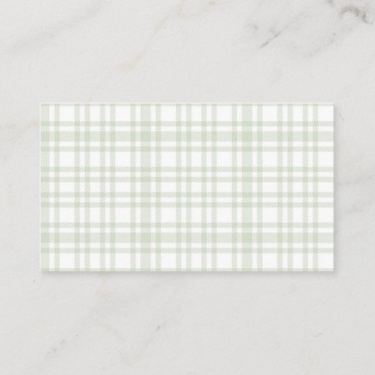 ガチョウ間抜けの赤ちゃんシャワーおむつラッフルカード エンクロージャーカード (裏面)