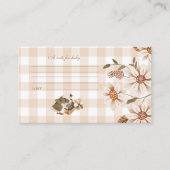 ガチョウ間抜けの赤ちゃんシャワーベビー エンクロージャーカード (正面)