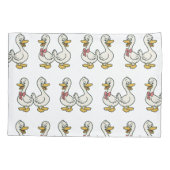 ガチョウ間抜けガキ 枕カバー (裏面)