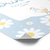 ガチョウ間抜けガチョウ赤ちゃんシャワー飲料ポスター ポスター (角)