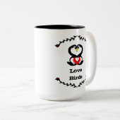 ガチョウ間抜けガチョウ ツートーンマグカップ (正面右)