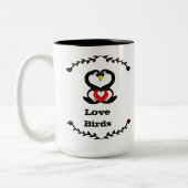 ガチョウ間抜けガチョウ ツートーンマグカップ (左)