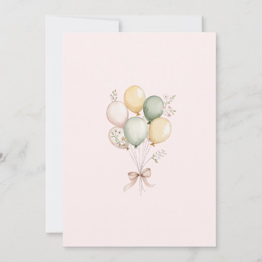 ガチョウ間抜けガール写真の月次バナーカード1枚 招待状 (裏面)