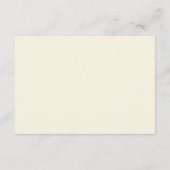 ガチョウ間抜けギンガムダック性別neutra赤ちゃんシャワー エンクロージャーカード (裏面)