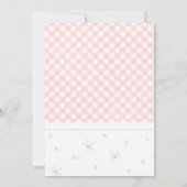 ガチョウ間抜けジンガム誕生日パーティー 招待状 (裏面)