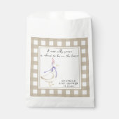 ガチョウ間抜け赤ちゃんシャワー フェイバーバッグ (正面)