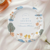 ガチョウ間抜け赤ちゃんシャワー ペーパープレート