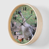 ガチョウ間抜け 壁時計 (傾斜)