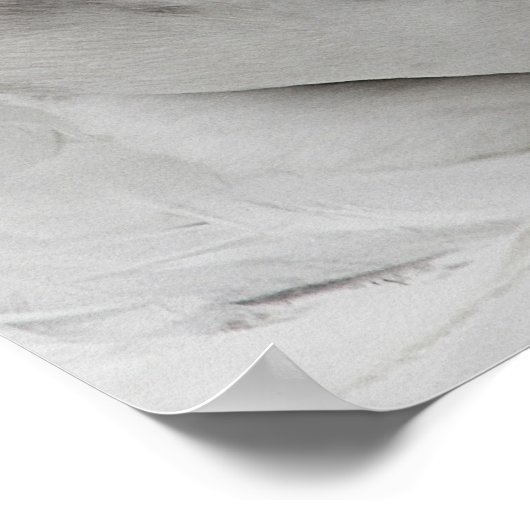 ガチョウ顔 ポスター (角)