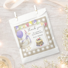 ガチョウ1歳の誕生日おめでとう フェイバーバッグ