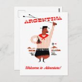 ガチョウ・アルゼンチン ポストカード (正面/裏面)