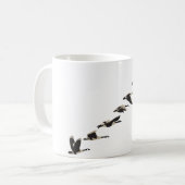 ガチョウ コーヒーマグカップ (正面左)