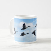 ガチョウ コーヒーマグカップ (正面左)