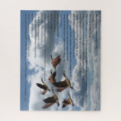 ガチョウ ジグソーパズル (縦)