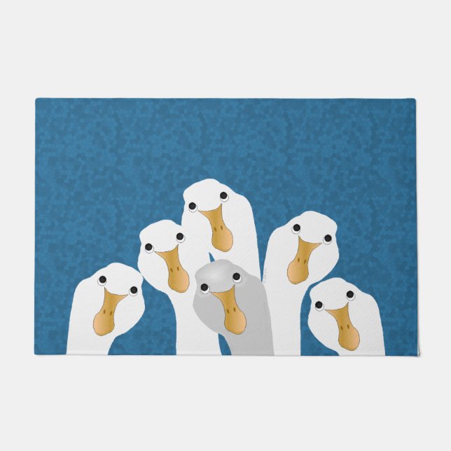 ガチョウ ドアマット (正面)