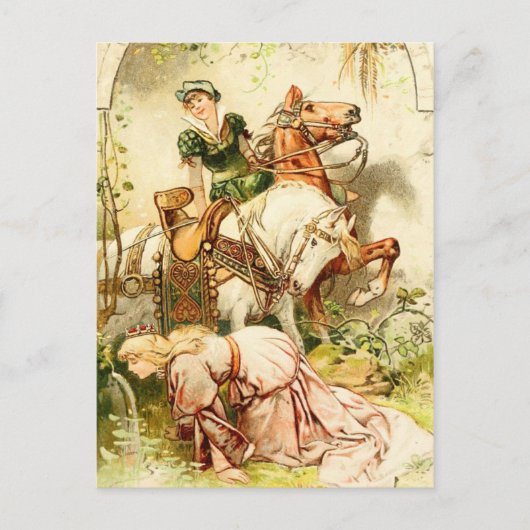 ガチョウ ポストカード (正面)