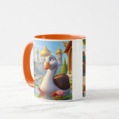 ガチョウ マグカップ (正面左)