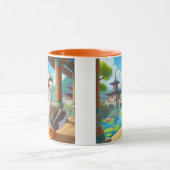 ガチョウ マグカップ (中央)