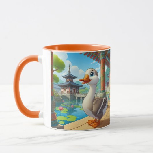 ガチョウ マグカップ (左)