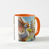 ガチョウ マグカップ (正面右)